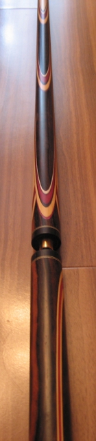  эксклюзивный кий "цветок-усложнённая поповка" 1/4+3/4,13мм,27мм.,162 см,710г.